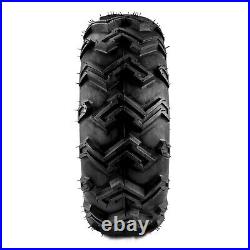 25x8-12 Sport ATV UTV Tires 6Ply Go Kart 25x8x12 25 8 12 Tire All Terrain 2Pc