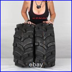 26x10-12 KENDA EXECUTIONER K538 FRONT REAR ATV UTV TIRES (SET OF 2) 26-10-12 26