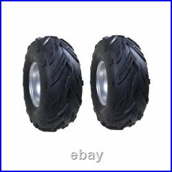 2PC 7 inch Tires 16x8-7 ATV Tire 4 Bolt Rim 16x8- 7 16/8-7 Go kart wheel rims