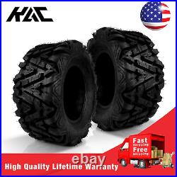 2PCS 25x10-12 Sport ATV UTV Tires 25x10x12 All Terrain 6Ply 25-10-12 Z-199 TWO