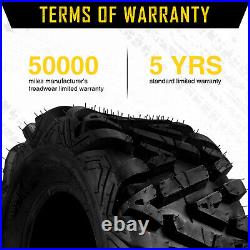 2PCS 25x10-12 Sport ATV UTV Tires 25x10x12 All Terrain 6Ply 25-10-12 Z-199 TWO