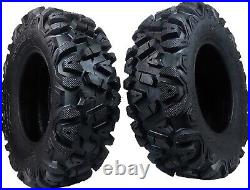 2pack 12inch 25x8-12 ATV Tyre 6ply for Foreman 500 25 ATV UTV