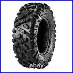 2pc New 25x8-12 6Ply 25x8x12 ATV UTV Tires 25-8-12 Go Kart Golf Cart All Terrain