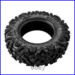 2pc New 25x8-12 6Ply 25x8x12 ATV UTV Tires 25-8-12 Go Kart Golf Cart All Terrain