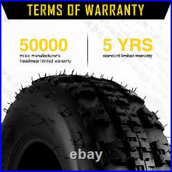 2pcs 21x7-10 ATV UTV Tires Go Kart 21x7x10 Golf Cart All Terrain 4Ply 21-7-10