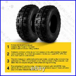 2pcs 21x7-10 ATV UTV Tires Go Kart 21x7x10 Golf Cart All Terrain 4Ply 21-7-10