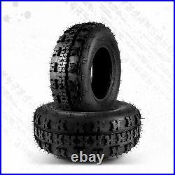 2pcs 21x7-10 ATV UTV Tires Go Kart 21x7x10 Golf Cart All Terrain 4Ply 21-7-10