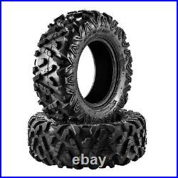 2pcs 25x8-12 ATV Tires 6Ply 25x8x12 UTV Tires 25 8 12 Front All Terrain Tyre