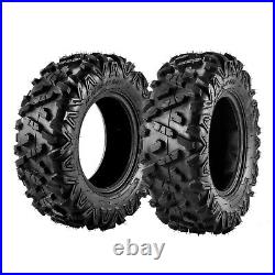 2pcs 25x8-12 ATV Tires 6Ply 25x8x12 UTV Tires 25 8 12 Front All Terrain Tyre KAC