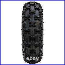 2pcs 4.10-6 Tires Rim + 17T Rear Wheel Hubs for UTV ATV Go Kart Golf Cart Buggy