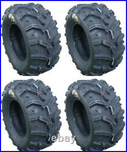 4 Deestone Swamp Witch ATV Tires Set 2 Front 27x10-12 & 2 Rear 27x10-12 D932