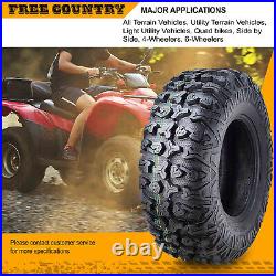 4 FREE COUNTRY 8PR ATV/UTV Tires 27x9x14 fit 11-14 Can-Am COMMANDER 800R/100 XT