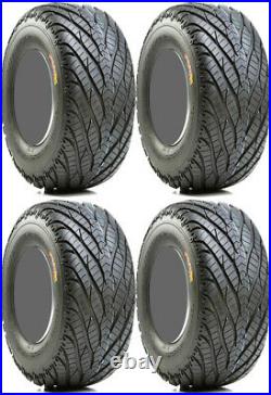 4 GBC Afterburn Street Force ATV Tires Set 2 Front 26x9-14 & 2 Rear 26x11-14