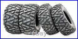 4 New ATV UTV Tires 27x9-14 Front & 27x11-14 Rear 6PR All Terrain Bighorn Style