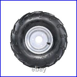 4 Pack Chinese QUAD 16x8.00-7 UTV ATV Tires 16x8-7 Tire 16/8-7 16x8x7 Wheel Rim