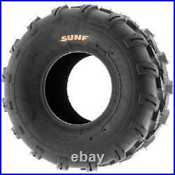 (4) SunF 19x9.5-8 19x9.5x8 ATV UTV Lawn-Mowers Off Road Tires Tubeless 6 PR A003