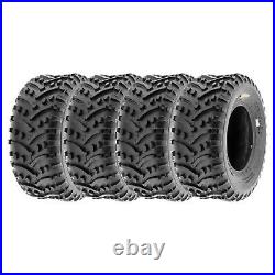 (4) SunF A032 22x11-8 Turf & Trail ATV UTV Golf Cart Off-Road Tires 6PR Tubeless