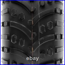 (4) SunF A032 22x11-8 Turf & Trail ATV UTV Golf Cart Off-Road Tires 6PR Tubeless