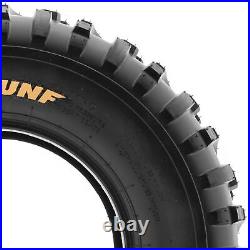 (4) SunF A032 22x11-8 Turf & Trail ATV UTV Golf Cart Off-Road Tires 6PR Tubeless