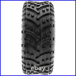 (4) SunF A032 22x11-8 Turf & Trail ATV UTV Golf Cart Off-Road Tires 6PR Tubeless