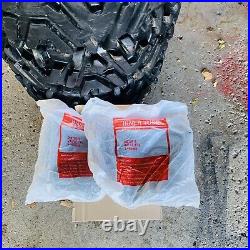 (4) Used MotoSport EFX Moto MTC 28x10-15 ATV/UTV Tires & 2 Tubes Good Tread