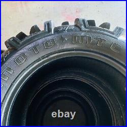 (4) Used MotoSport EFX Moto MTC 28x10-15 ATV/UTV Tires & 2 Tubes Good Tread