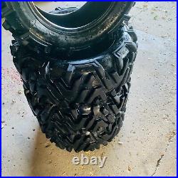 (4) Used MotoSport EFX Moto MTC 28x10-15 ATV/UTV Tires & 2 Tubes Good Tread