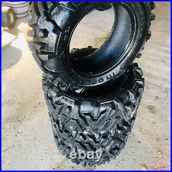 (4) Used MotoSport EFX Moto MTC 28x10-15 ATV/UTV Tires & 2 Tubes Good Tread