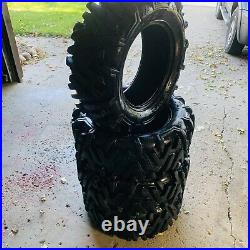 (4) Used MotoSport EFX Moto MTC 28x10-15 ATV/UTV Tires & 2 Tubes Good Tread