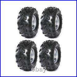 4 pack 8 ATV UTV 18x9.50-8 Tire Rim 4 Lug Wheel 18x9.5-8 18x9.5x8 18x950-8