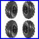 4PC 145/70-6 Tire Rim 3 Lug Wheel for ATV Quad Taotao Mower Garden UTV 6 Wheels