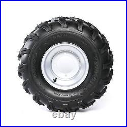 4pc 18x9.5-8 Wheel Tire Rim Tyre 90mm for Four Wheeler ATV UTV Quad Go Kart Sunl