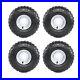 4pcs 145/70-6 Wheels Tires with 6” Rim for ATV Go Kart UTV Quad Bike 4 Wheelers