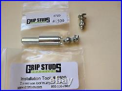 ATV UTV Tire Studs Traction in Dirt Mud & Ice #1500 Medium Grip Studs 150p tool