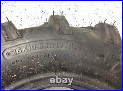 Carlisle New OEM ACT All Condition Tire 26x10x12 Fits Various ATV UTV 560442 OEM