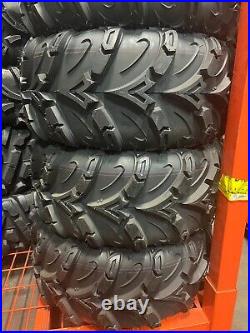 Clearance! Set 2 UTV ATV Tire 25x10-12 25x10x12 Premium WANDA 8PR 25x10.00-12