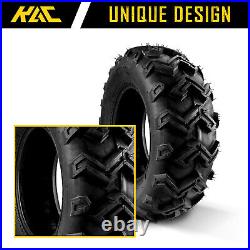 For 25x8-12 ATV UTV Tires Go Kart 25x8x12 Golf Cart All Terrain 6Ply 25-8-12