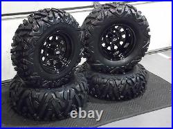 Foreman 500 Sra 25 Quadking Atv Tire Itp Black Atv Wheel Kit Srad Bigghorn