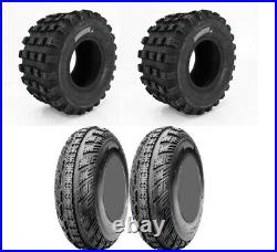 Four 4 CST Ambush ATV Tires Set 2 Front 20x6-10 & 2 Rear 18x10-9 Cheng Shin
