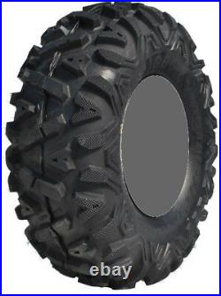 Four 4 GBC Dirt Tamer ATV Tires Set 2 Front 27x9-12 & 2 Rear 27x11-12