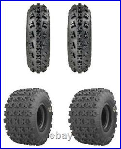 Four 4 GBC XC Master ATV Tires Set 2 Front 21x7-10 & 2 Rear 20x11-9