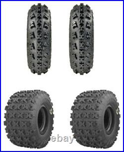 Four 4 GBC XC Master ATV Tires Set 2 Front 22x7-10 & 2 Rear 22x11-10
