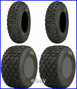 Four 4 ITP Holeshot XCT ATV Tires Set 2 Front 23x7-10 & 2 Rear 22x11-10