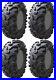 Four 4 Kenda Bearclaw ATV Tires Set 2 Front 22×8-10 & 2 Rear 24×11-10 K299