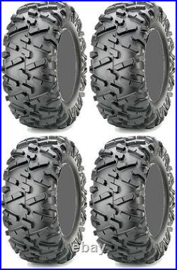 Four 4 Maxxis Bighorn 2.0 ATV Tires Set 2 Front 25x8-12 & 2 Rear 25x10-12