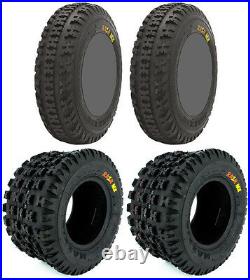 Four 4 Maxxis Razr MX ATV Tires Set 2 Front 20x6-10 & 2 Rear 18x10-8