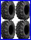 Four 4 Sedona Buck Snort ATV Tires Set 2 Front 25×8-12 & 2 Rear 25×10-12