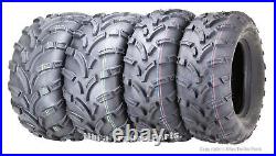 Full Set ATV UTV Tires 26x9-14 26x9x14 Front & 26x11-14 26x11x14 Rear 6PR Mud