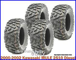 Full Set Utility ATV UTV tires 23x11-10 for 00-02 Kawasaki MULE 2510 Diesel