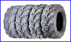 Full Set WANDA ATV UTV Tires 26x9-14 26x9x14 Front & 26x11-14 26x11x14 Rear 6PR